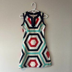 Kate Spade, Geometric 'Zuma' Sheath Dress